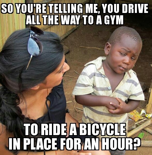 Skeptical third-world kid