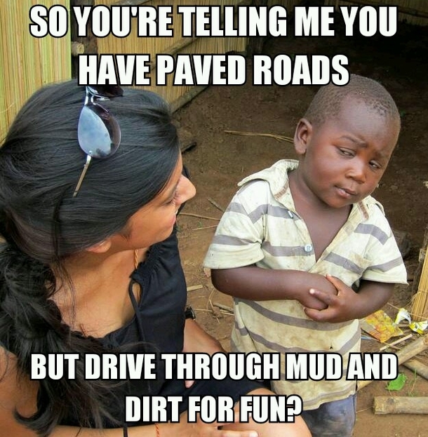 Skeptical Third World Kid