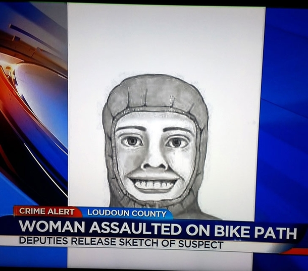 Sketch of suspect