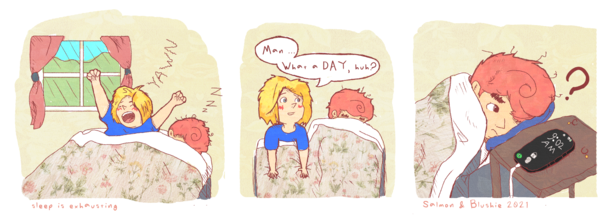 Sleep is exhausting