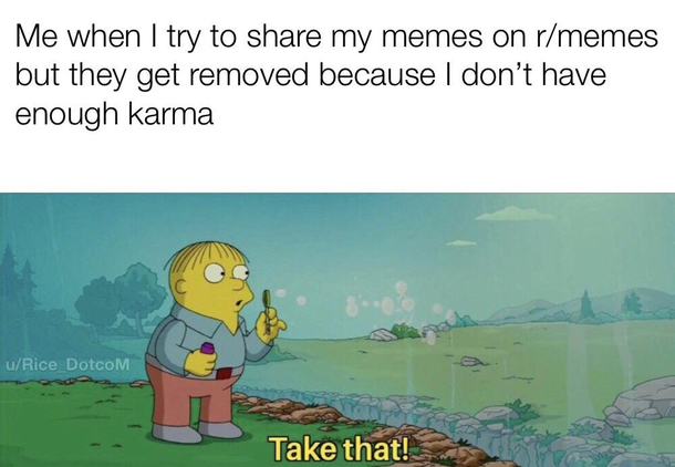 Slowly giving up