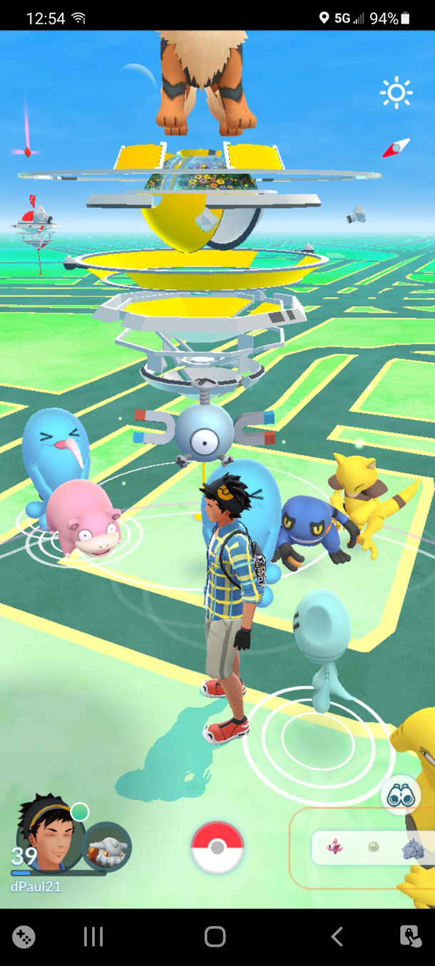 Slowpoke getting poked