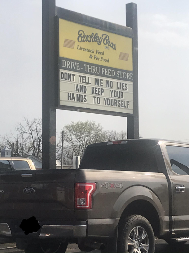 Small town pandemic humor