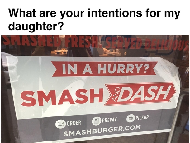 Smashed fresh