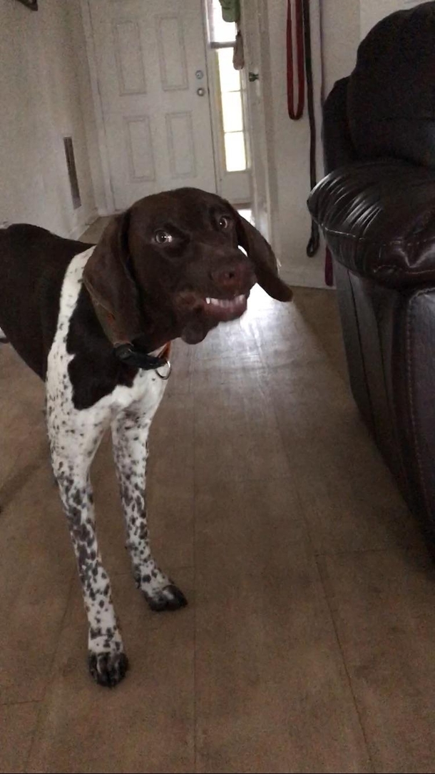Smiling at strangers