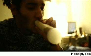 Smoke bubble juggle