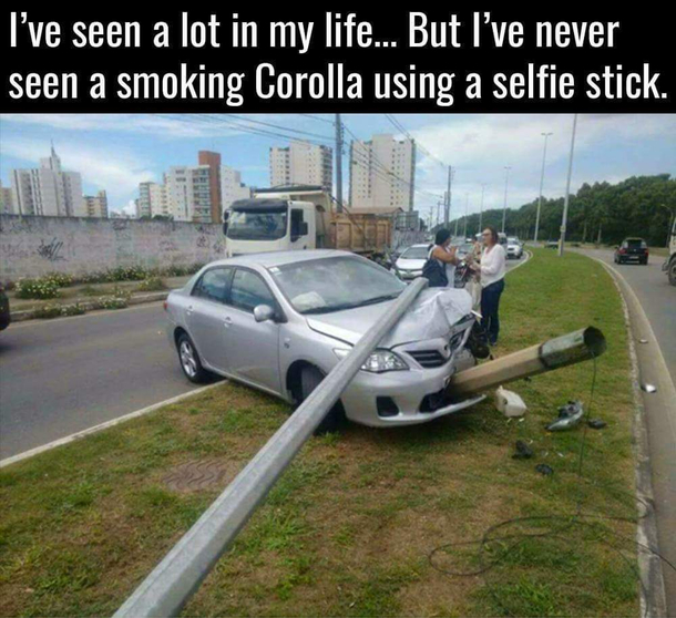 Smoking corolla