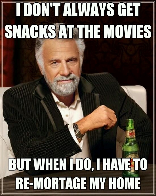 Snacks at the movies 