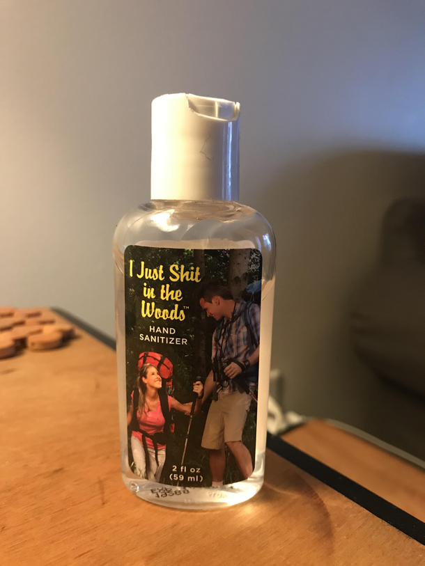 Snagged the last bottle of hand sanitizer in town