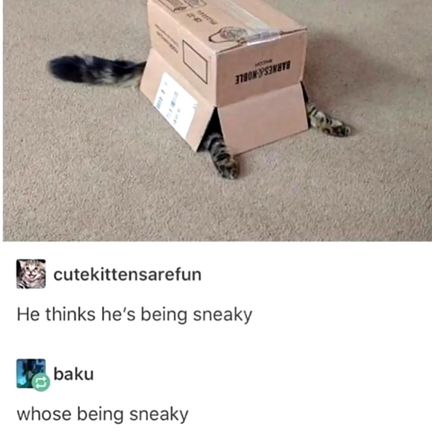 Sneaky one