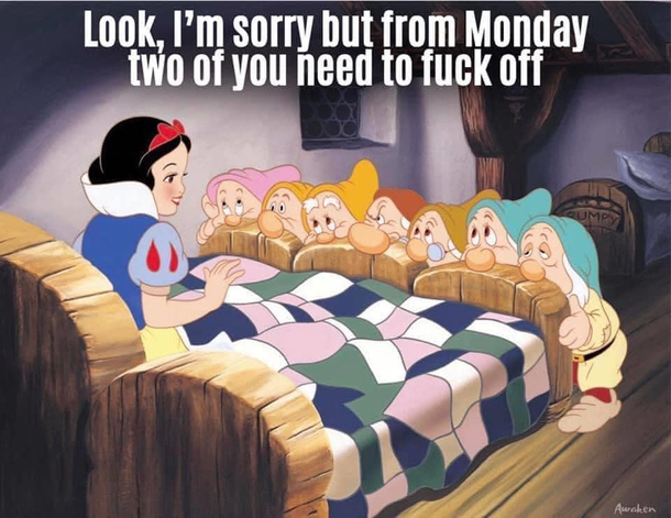 snow white is following restrictions
