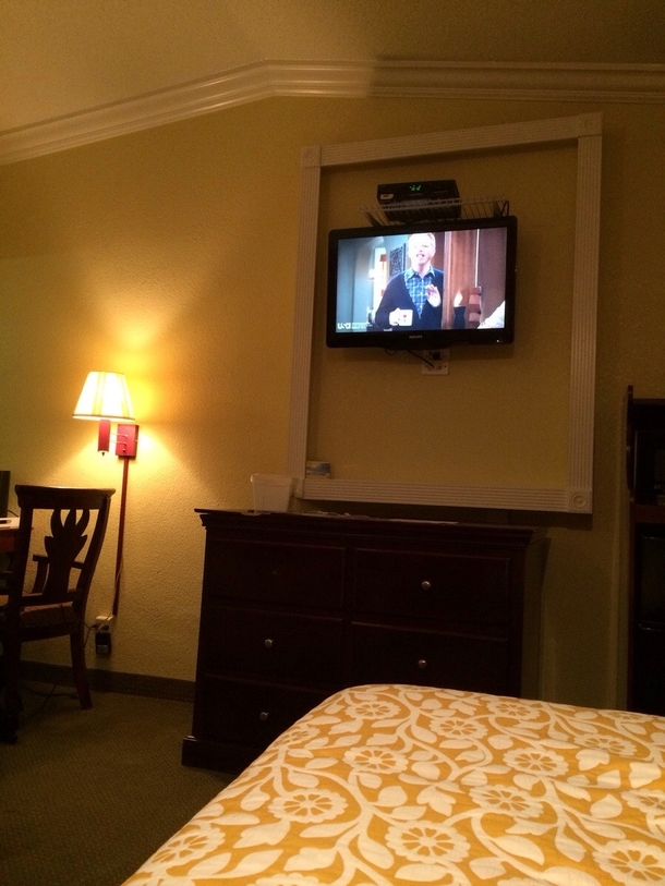 So a friend of mine with mild OCD is staying in a hotel tonight and having trouble relaxing