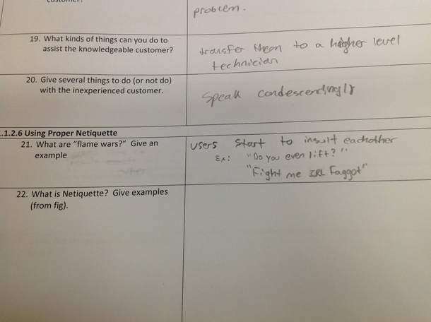 So a student gave me this as their response