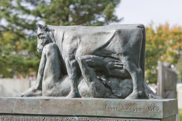 So apparently this statue exists