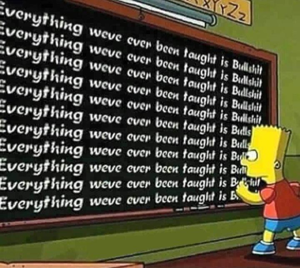So are you Bart Simpson 