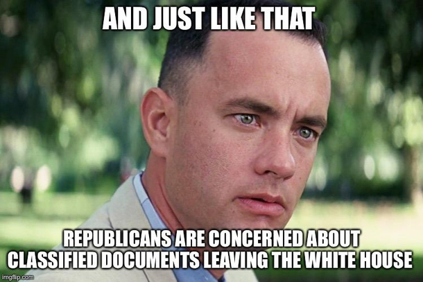 So Biden was taking his work home with him whats the big deal