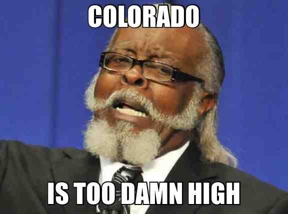 So Colorado ran out of its pot within a week