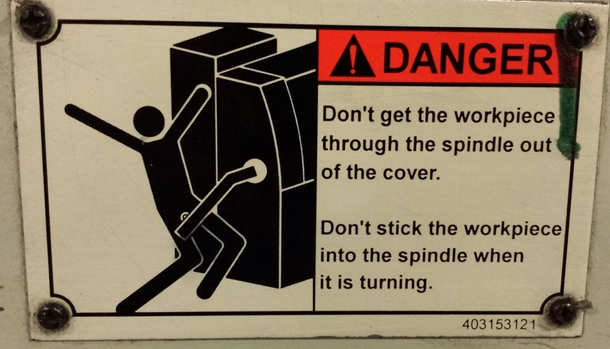 So DONT stick my dick in it