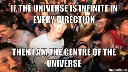 So everything is really about me