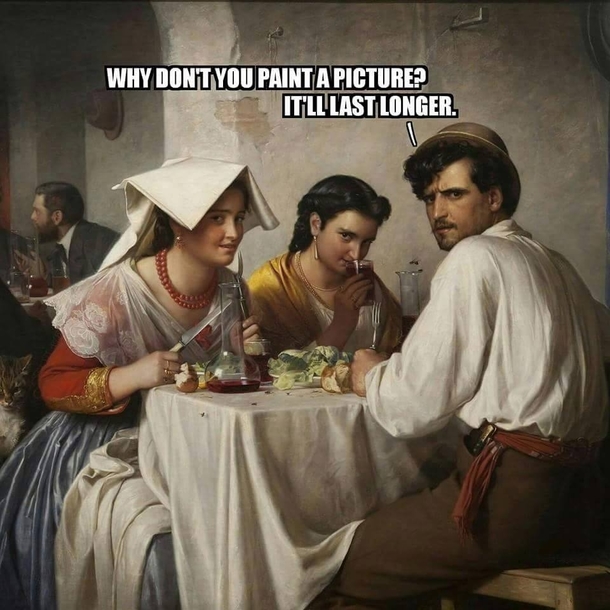 So he did