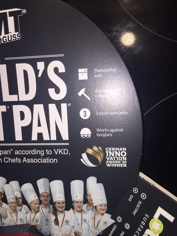So I bought a new frying pan apparently my cookware can also be used for self defence