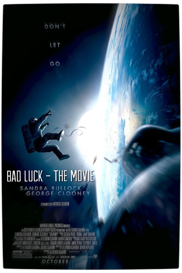 So I finally watched Gravity came up with a better title for it