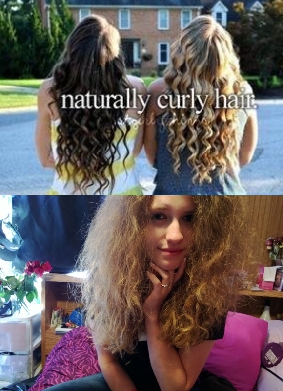 So I have REAL naturally curly hair