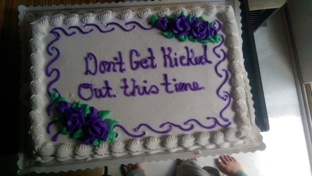 So I moved into a new place after my gf and I split this was my uncles house warming gift