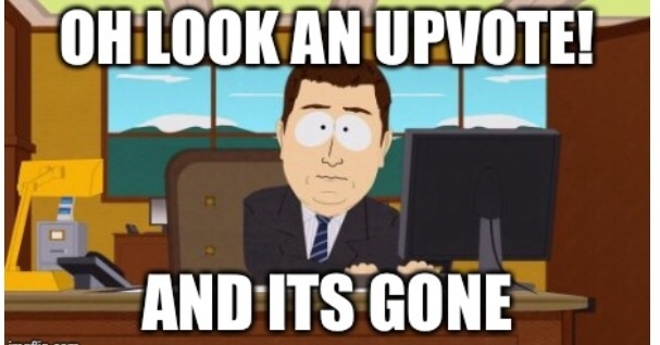 So I posted for the first time yesterday