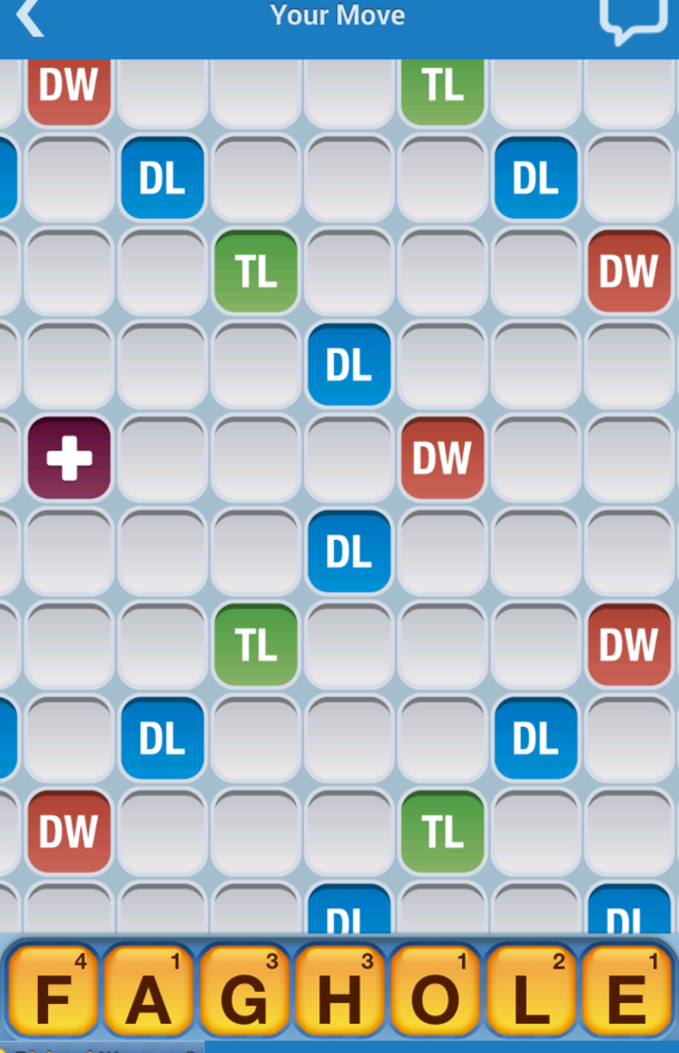 So I started to pay words with friends again after a long hiatus The game didnt take the separation too well