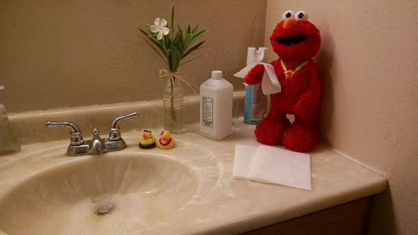 So I walked into the bathroom at my construction job today Do I leave a tip