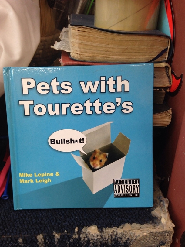 So I was volunteering at a thrift shop when I found this