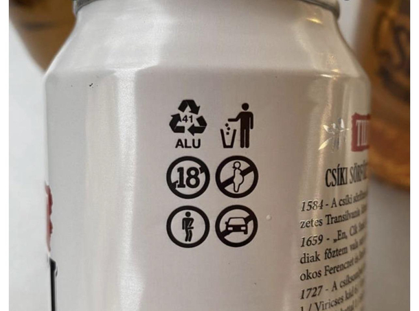 So Im pretty sure this can is telling me to not drink if Im under  pregnant or driving but I should definitely put my dick in it