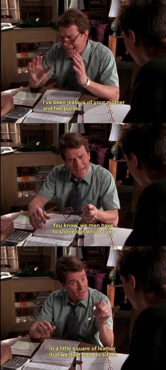 So jealous of purses rTelevisionQuotes