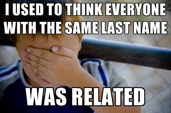 So many people are related