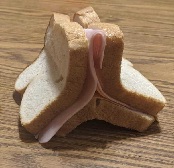 So me and my friend are arguing over how many sandwiches his would be considered i say 