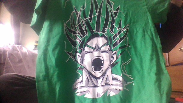 so my aunt got me a Naruto shirt