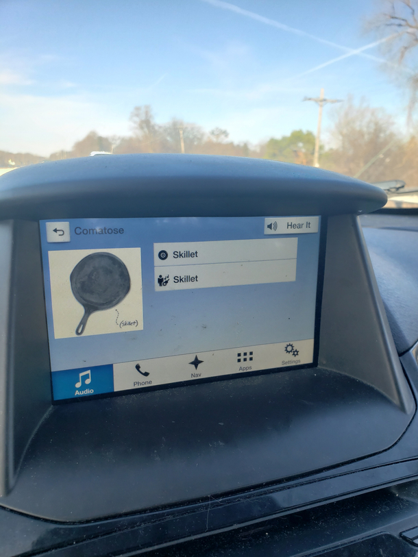 So my car likes to auto fill album covers
