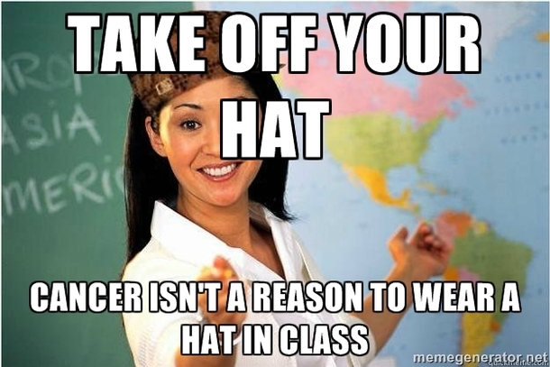 So my classmate has cancer