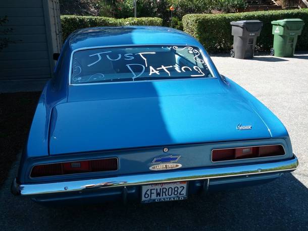 So my girlfriend and I are driving across the country today