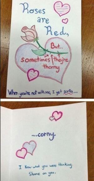 So my girlfriend made this card for our  year