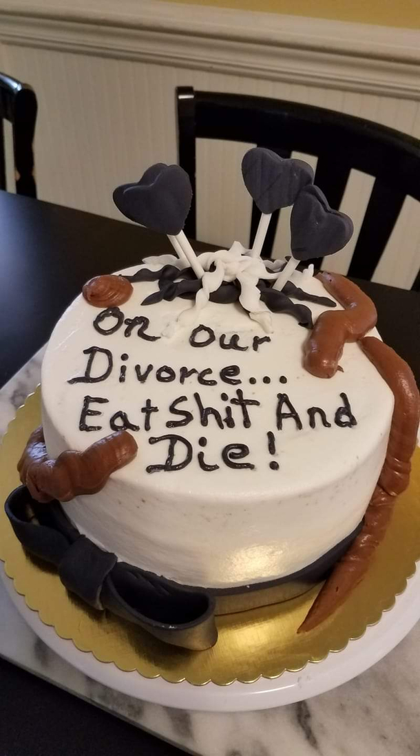 So my grandma made a cake