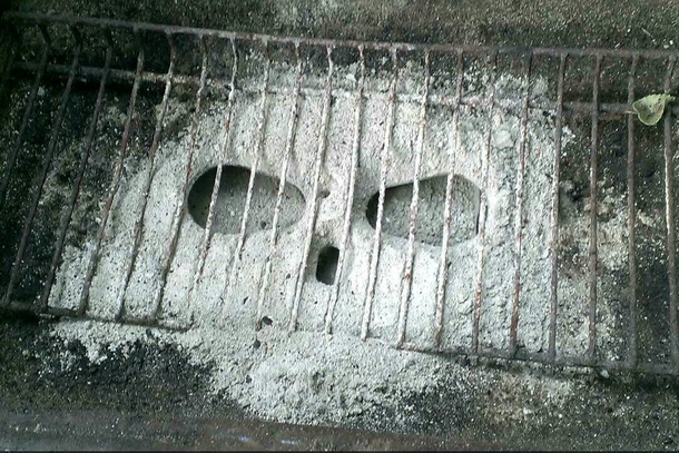 So opened my grill to this not sure if I should still grill or not