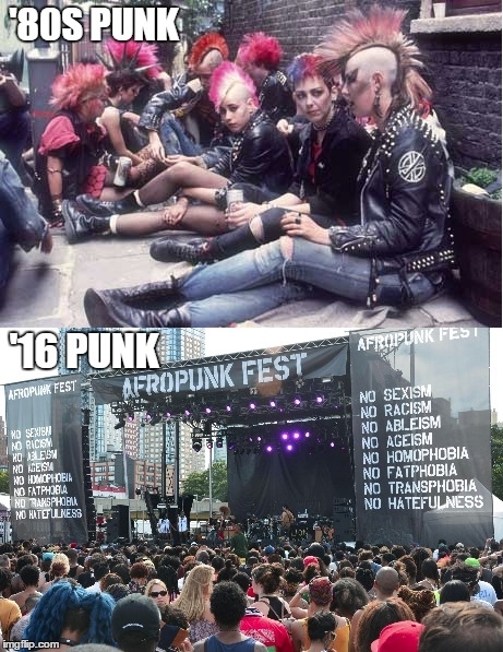 So punk