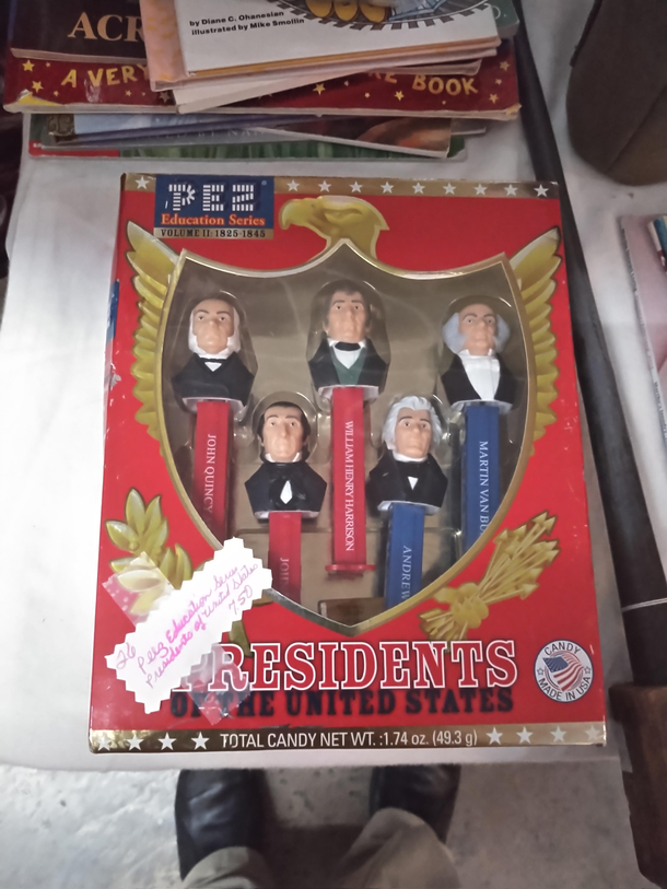 So recently I met the Pezidents