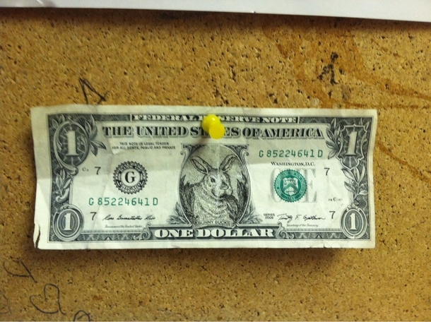 So someone paid with this where my friend works