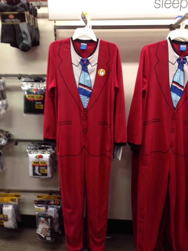 So target sells Anchorman onesies