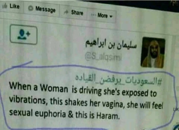 So thats why people think women are bad drivers