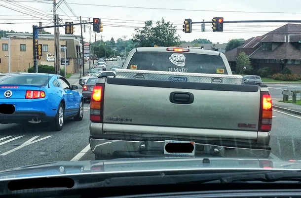 So this guy cut me off yesterday