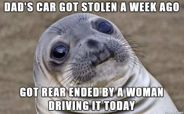 So this happened to a friend of mine
